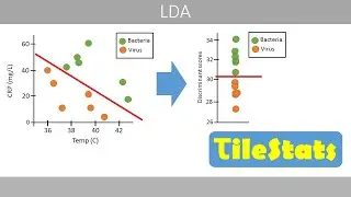 Linear discriminant analysis (LDA) - simply explained