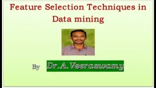 Feature Selection Techniques in Data mining