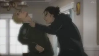 Eren beats up Armin