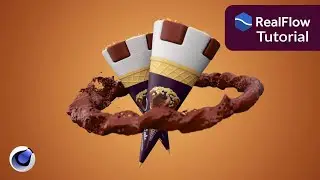 REALFLOW CINEMA 4D Live Video Professional 3D Motion Graphic Course