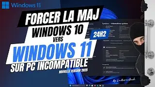Upgrade Windows 10 to Windows 11 24/7 on an incompatible PC, new method 2025! Thanks flyoobe