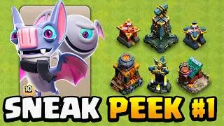 Nueva MASCOTA Estornudo y NIVELES de Defensas y Tropas 🔥 Sneak Peek 1 💪 Clash of Clans