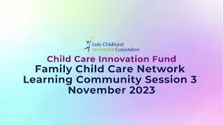 FCCN Learning Community Session 3