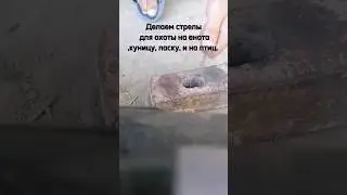 охотничьи стрелы для рогатки ружья. Часть 1 