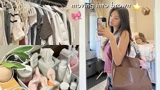 MOVING INTO BROWN UNIVERSITY... year two