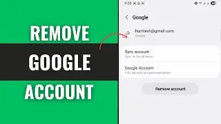 How to REMOVE Google account from Android phone 2025