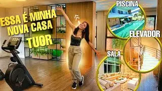 TOUR COMPLETO DO MEU APARTAMENTO + Meu sofá chegou!!