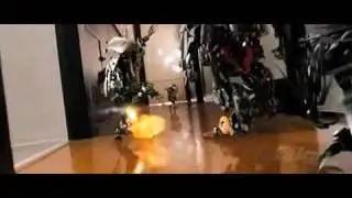 transformers revenge of the fallen kitchen bots scene