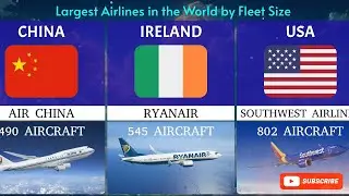 Largest Airlines in the World by Fleet Size.