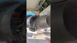 Boeing 757 engine drop #aviations #aviation4u #aircraft #pw2040