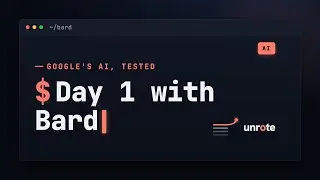 Day 1 with Bard: Asking basic and Random Questions