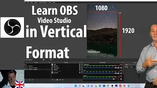 OBS #4 ● How To Change to Vertical Format  ●  Simple with Example