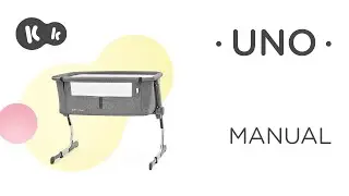 Kinderkraft UNO 2-in-1 cot How To Video | Tutorial