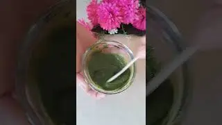 รักษาสิวด้วยผงสะเดา Acne treatment with neem powder #Shorts