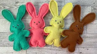 Machine Embroidery Bunny Stuffies -Stitch Along With Me.