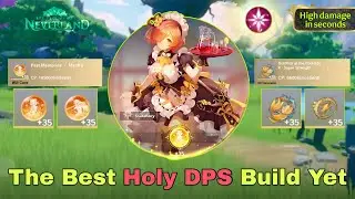 The Best DPS Holy fairy build 🍷✨ | Neverland ☃️✨