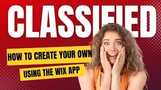 Classified Website Using Wix Members App