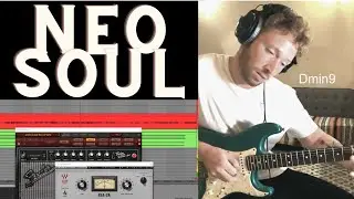 Chill Guitar Beat | Neo-Soul Guitar Solo | Jazz Improvisation