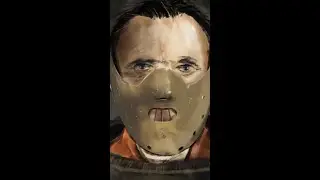 HANNIBAL LECTER 🧠 | #shorts #terror #drawmylife