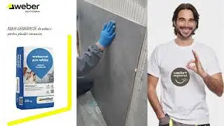Video aplicare webercol prowhite adeziv placari tixotropic fara nisip