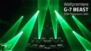Die Show zur Weltpremiere des G-7 BEAST im SGM Showroom, Köln.