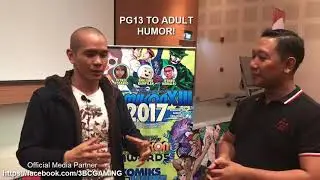 Komikon 2017 - 3BC GAMING - Interview with Mike David of Kubori Kikiam