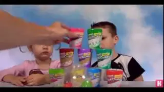 Жвачка Челлендж угадываем вкус жвачек в коробочках Ice Cube Jewing Gum Kid's Challenge Miss Katy