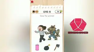 Brain Test 2 Monster Hunter Joe Level 13 save the woman