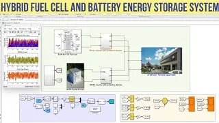 Simulation of Hybrid Fuel Cell and Battery Energy Storage System (BESS) in Matalab/Simulink