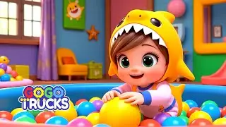 Learn Color With Finger family song + More Nursery Rhymes & Kids Songs - GoGotrucks