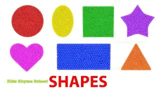 Shapes Particles | Shapes for Kids | Kids Learning Video