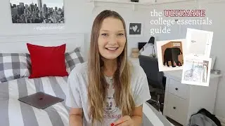 what you REALLY need to bring to college // freshman year tips
