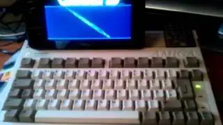 AMIGA DEMO on mini LCD TFT TV