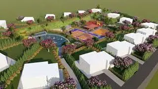 3D PROJE  çamkaya VİLLALARI  KARAAĞAÇ