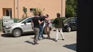 Andrew Tate security kicked out BBC reporter 😨😨￼￼