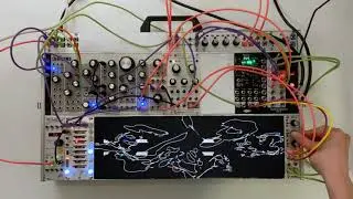 [modular synth] first audio-visual experiments