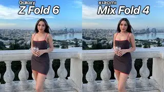 Samsung Galaxy Z Fold 6 VS Xiaomi Mix Fold 4 Camera Test Comparison