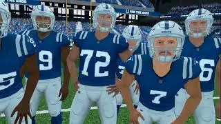 NFL Pro Era 25 Season game 1 rookie level!