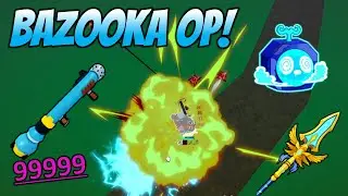 This Portal & BAZOOKA combo is VERY HARD!!🔥😱 | Blox Fruits PVP