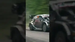 Takamoto Katsuta Pushing Hard #RallyFinland #Rally1 #WRC #Rally #Toyota #Japan #Automobile #Shorts
