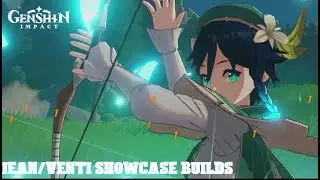 Jean/Venti Character Guide Showcase |BEST Team for Venti Support Build: Genshin Impact
