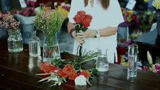 DIY Flower Arranging by Colour Republic