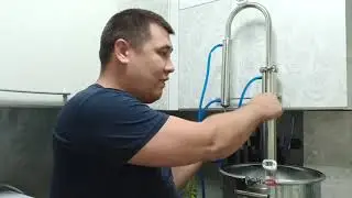 First and second distillation on the Bacchus Pro moonshine still