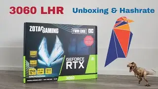 Zotac RTX 3060 LHR for Mining Ravencoin! (Unboxing & Hashrate) Twin Edge OC