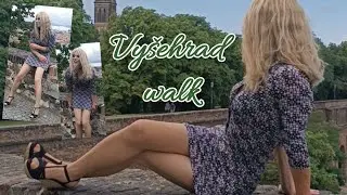 Crossdresser - a walk in Vyšehrad