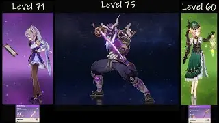 Genshin Impact(𝗔𝗥𝟰𝟱, 𝗪𝗟𝟱): 𝟮𝘃𝘀𝟭 Demo - 𝗞𝗲𝗾𝗶𝗻𝗴 (Lvl 71) + 𝗘𝗺𝗶𝗹𝗶𝗲 (Lvl 60) vs 𝗠𝗮𝘀𝗮𝗻𝗼𝗿𝗶 (Lvl 75)