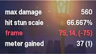 We finally have hit stun scaling in a fighting game