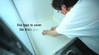 Short Armoglaze Shower Tray refinishing Tutorial