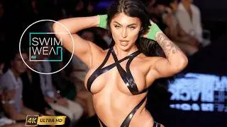EMILY RINAUDO x THE BLACK TAPE PROJECT Miami Swim Week Summer 2024 - 4K Slow Motion