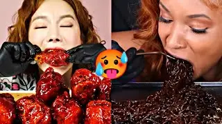 MUKBANGERS VS EXTREMELY SPICY FOODS!🔥🌶️🥵